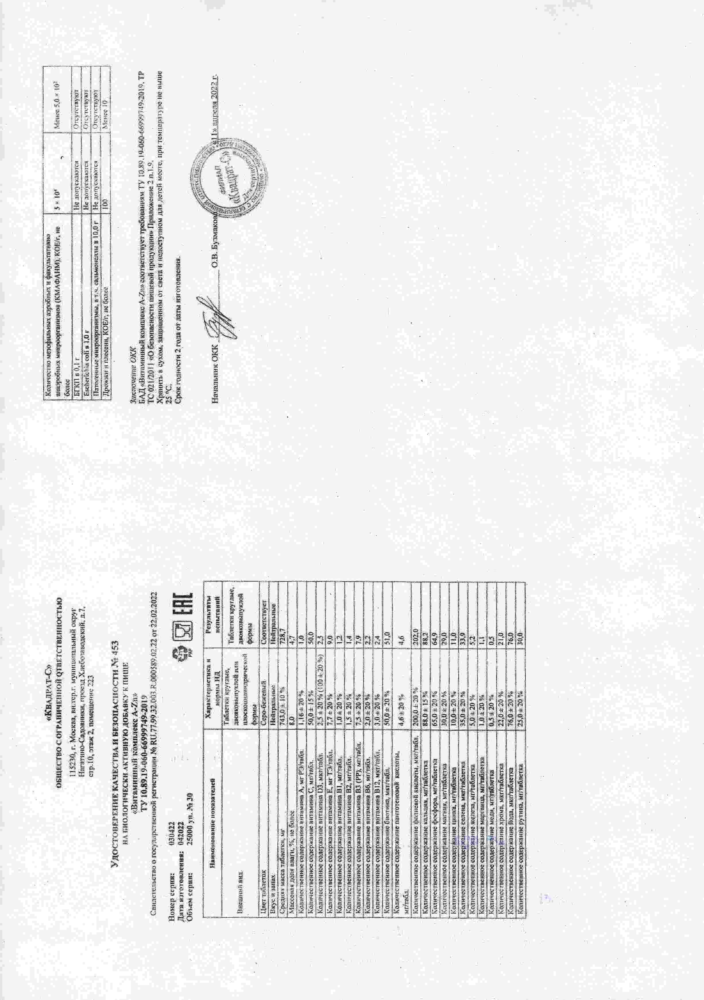 Паспорт №042022